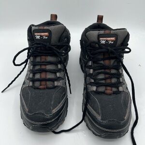 Skechers Men's Black M Fit Afterburn Hiking Boots